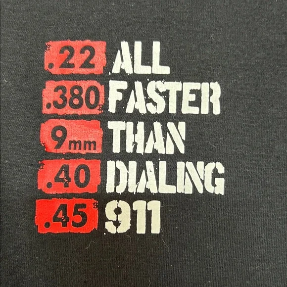 🌞 Gildan NWOT Black Shirt Sleeve Crew Neck Graphic T-Shirt with Front Pocket M - Picture 3 of 16